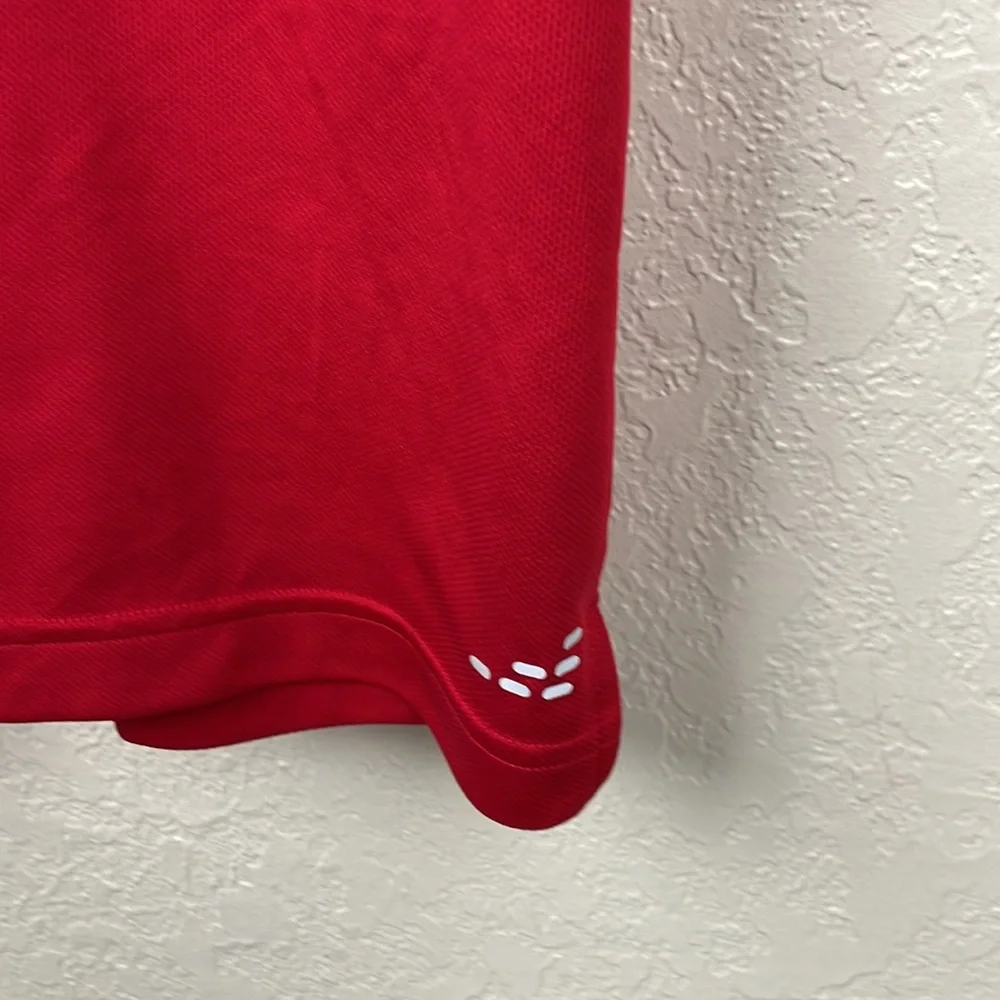 BCG men’s red polo athletic/ golf shirt - Picture 2 of 6